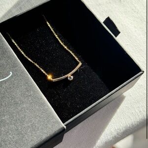 Handmade 14k Gold-Filled Bar Necklace